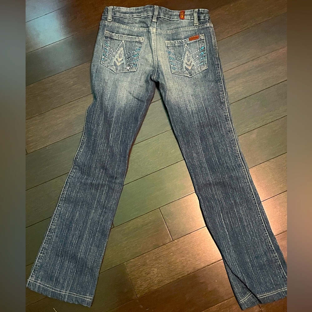 For all man kind vintage bootcut jeans